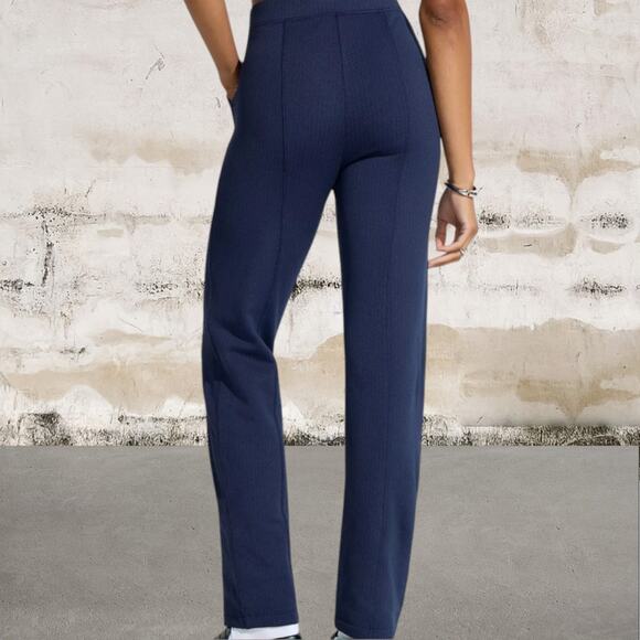 Mondetta NWT Women’s Herringbone Pant Blue Size XL - Picture 2 of 7